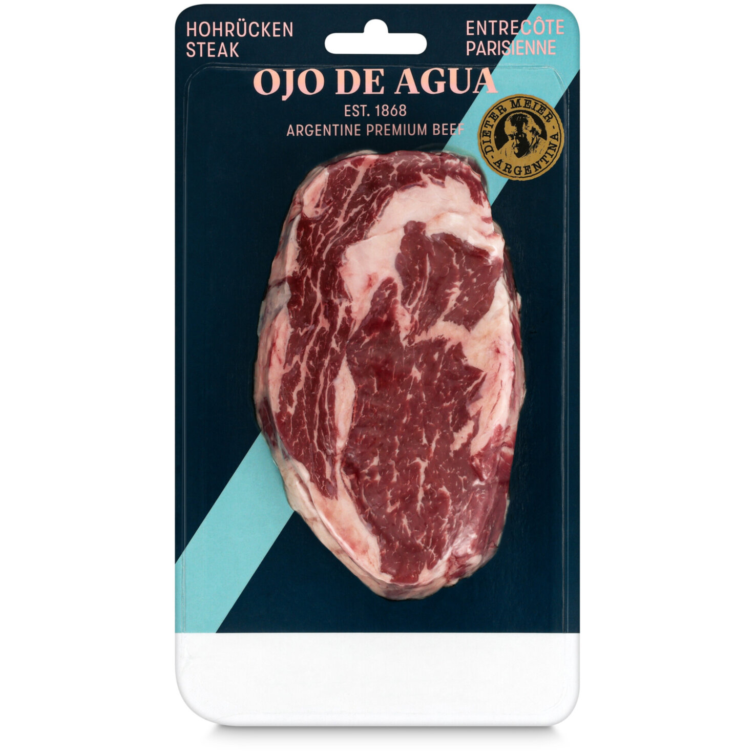 Ojo de Agua Rindshohrückensteak ca. 250g