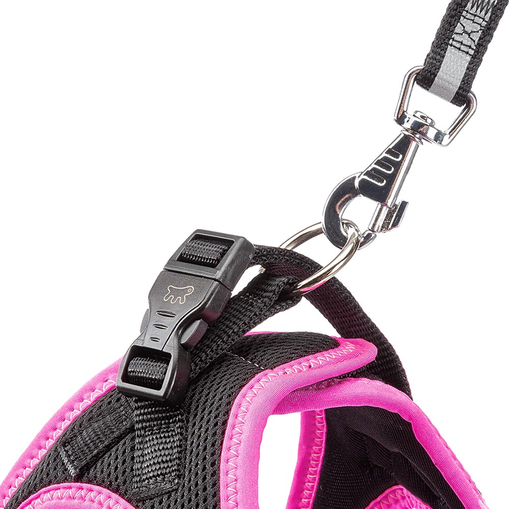 Harnais pour chiens kaori s en nylon respirant, rembourré et réfléchissant