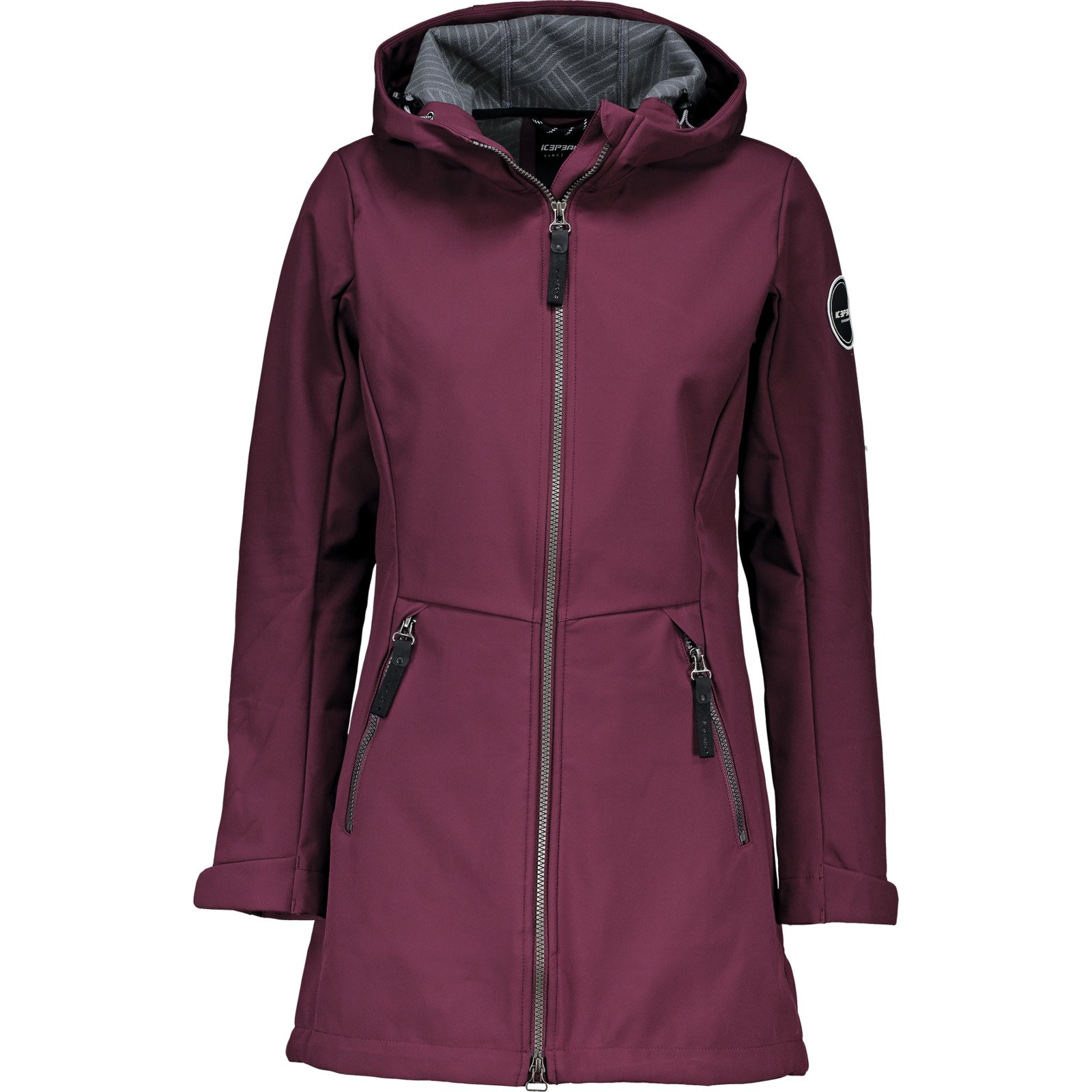 Icepeak Damen-Softshelljacke Alamosa bordeaux, 40