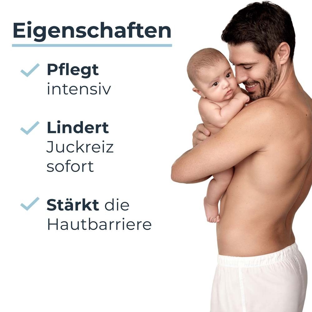 Eucerin® AtopiControl Beruhigender Leichter Balsam – Basispflege für Neurodermitis und sehr trockene Haut - Jetzt 3€ sparen mit Code 