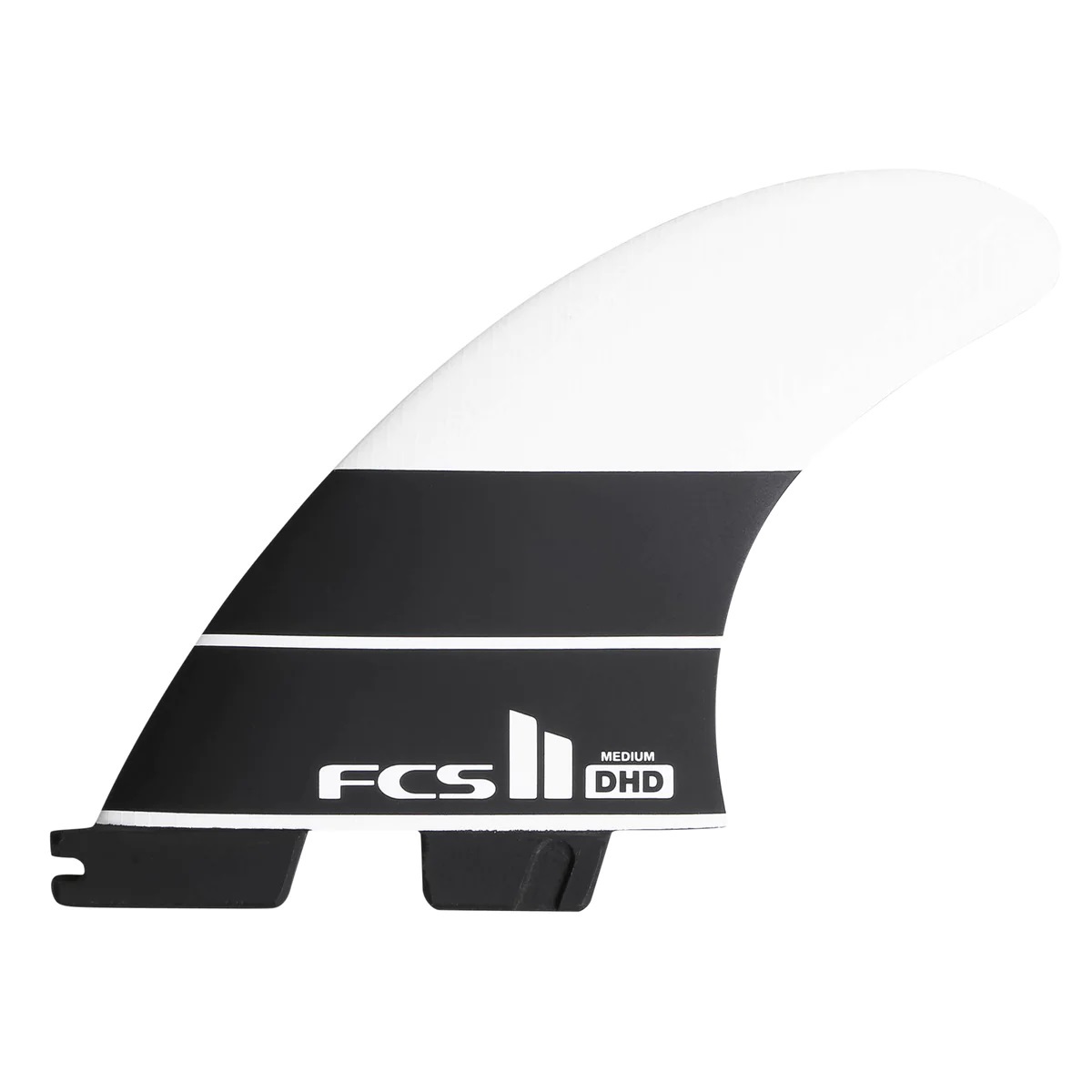 FCS FCS II DHD PC Black/ White Thruster - M