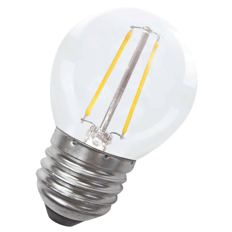 Flinders LED Filament G45 lichtbron E27 2W 2700K helder niet dimbaar