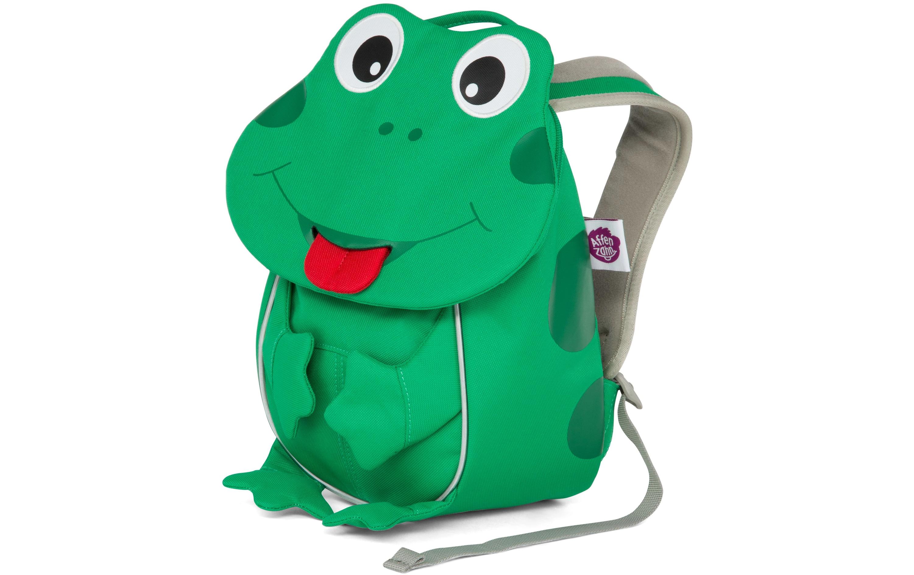 Rucksack Kleiner Freund Frosch 4 lKinderrucksack mit farbigen Druckpunkten an der Brustgurtschnalle