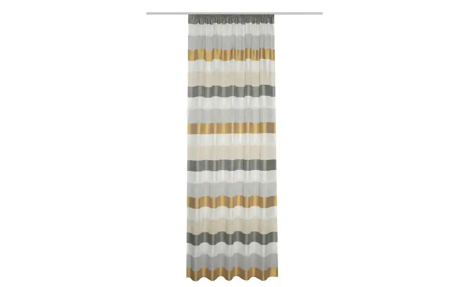 Kräuselbandschal Goldfarben 295 cm