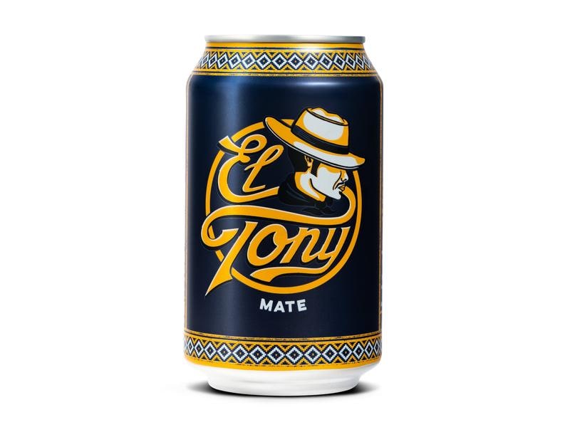 El Tony Mate Mate 24 x 0.33 l Natürlicher Wachmacher auf Mate-Basis