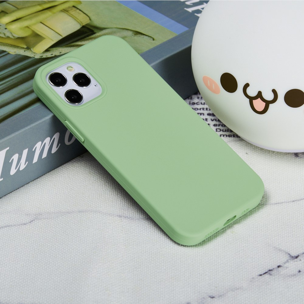 iPhone 13 Pro Silikon Case Hülle - Grün