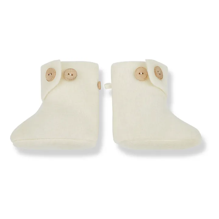 1+ in the family Chaussons Bambou Noemi | Ecru