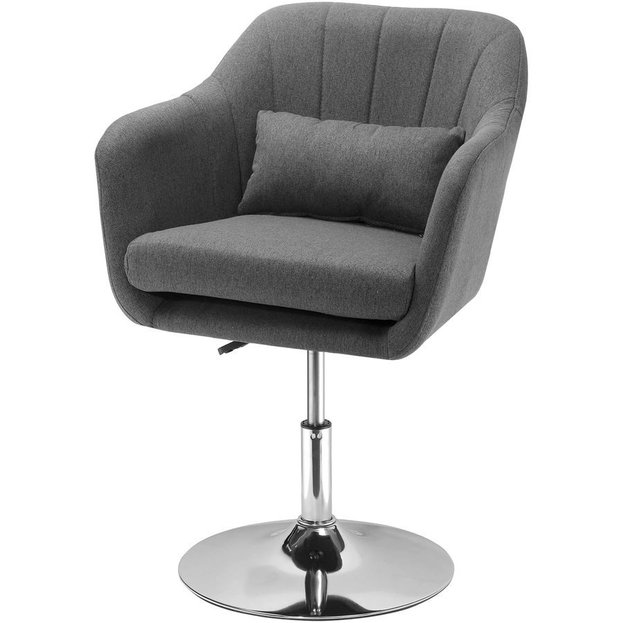 HOMCOM Bürostuhl im schlichten Design dunkelgrau