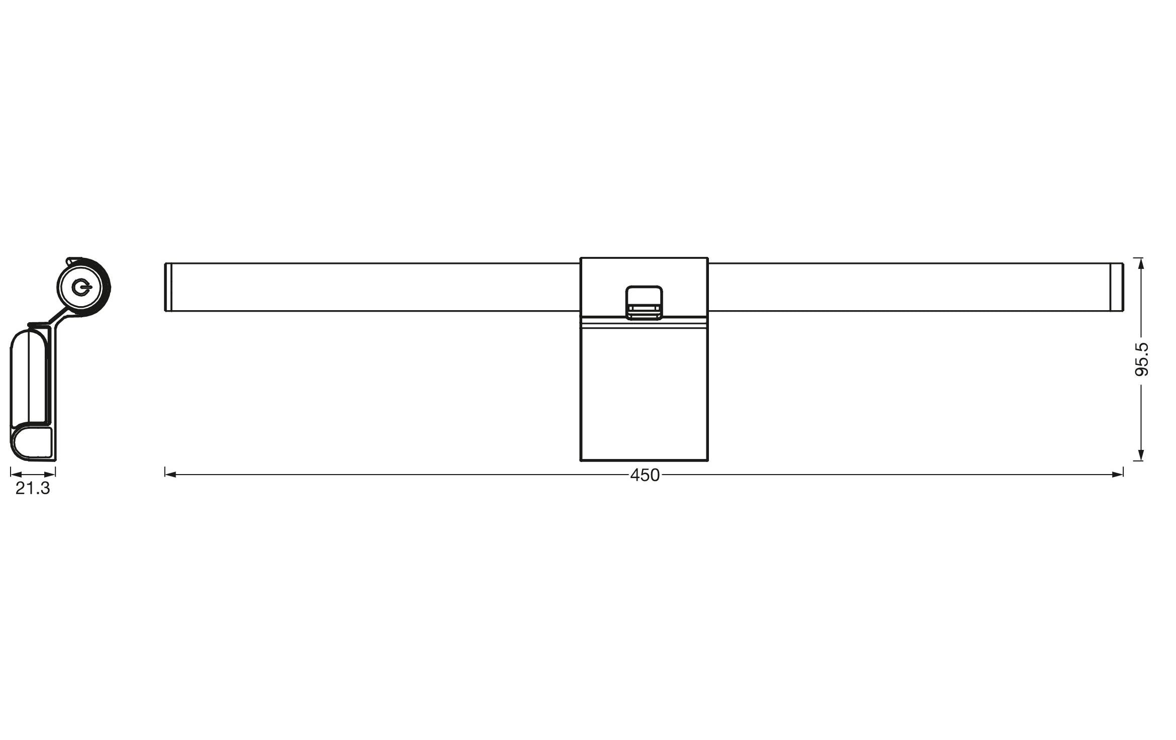 Klemmleuchte Sun@Home LED Monitor, 2.5 W, CRI95Smarte Monitor-Klemmlampe mit WiFi- Technologie
