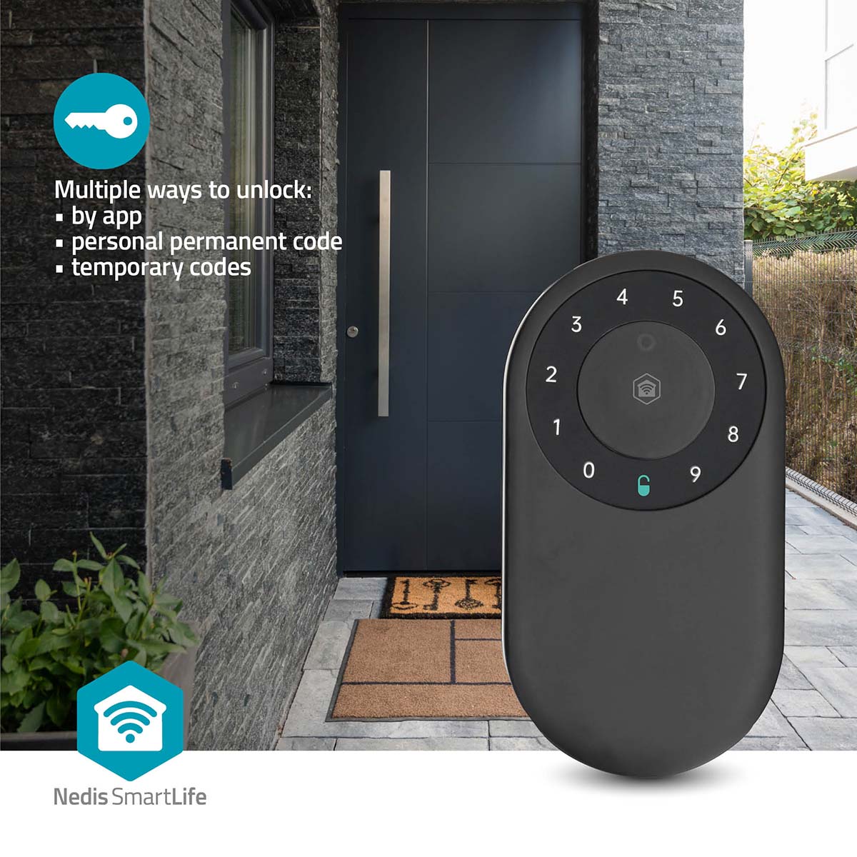 Nedis BTHKB11BK SmartLife Sleutelkluis