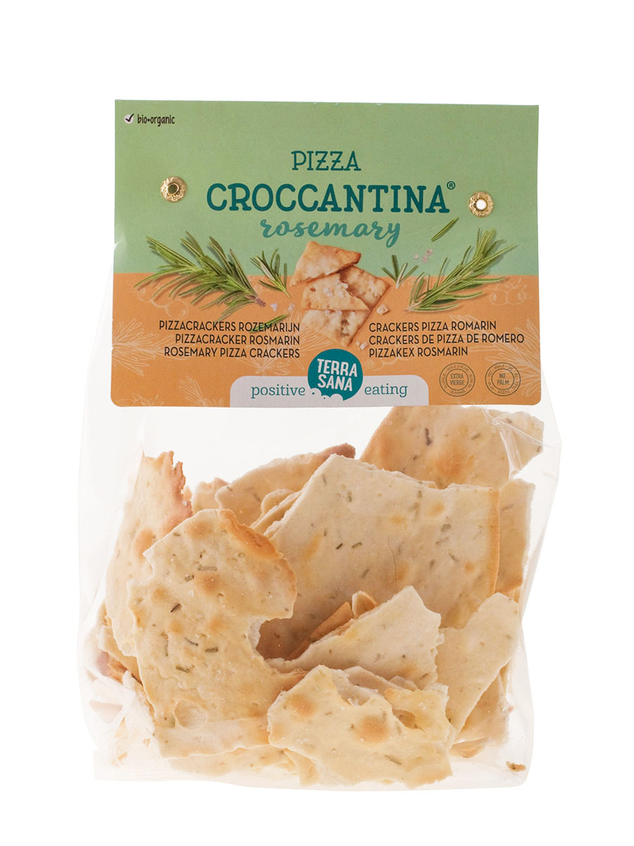 Terrasana Pizza Croccantina Rozemarijn Bio (200 gr)