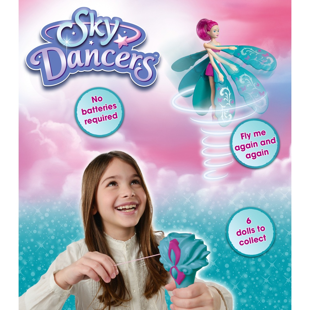 Sky Dancers Türkis Funkeln