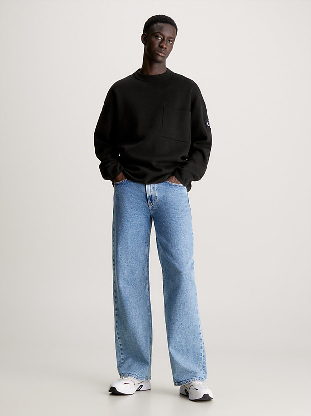 Calças jeans folgadas dos anos 90