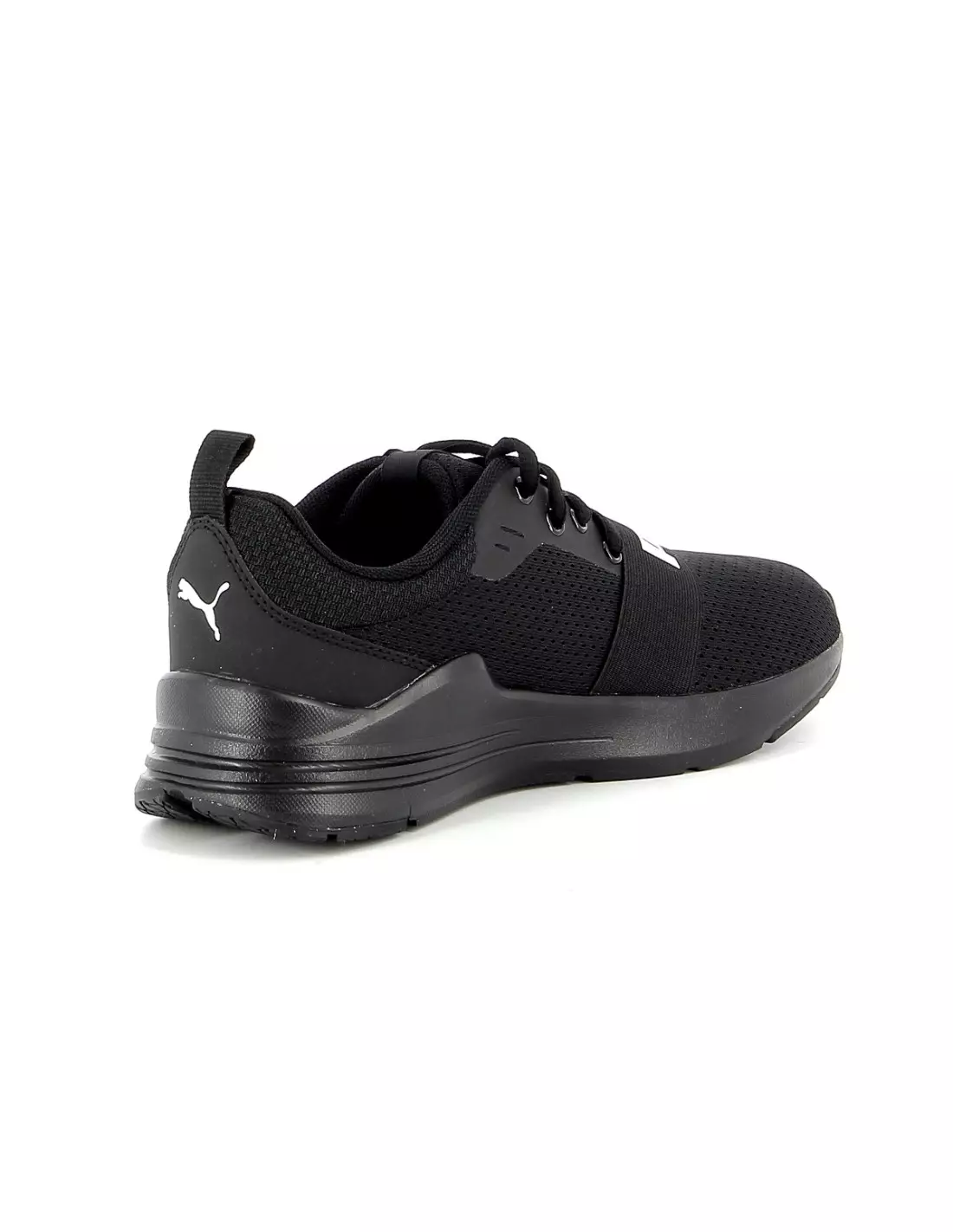 PUMA JR WIRED RUN - Baskets Black