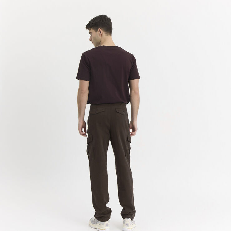 By Garment Makers Luke Combat Pants Ebony brown