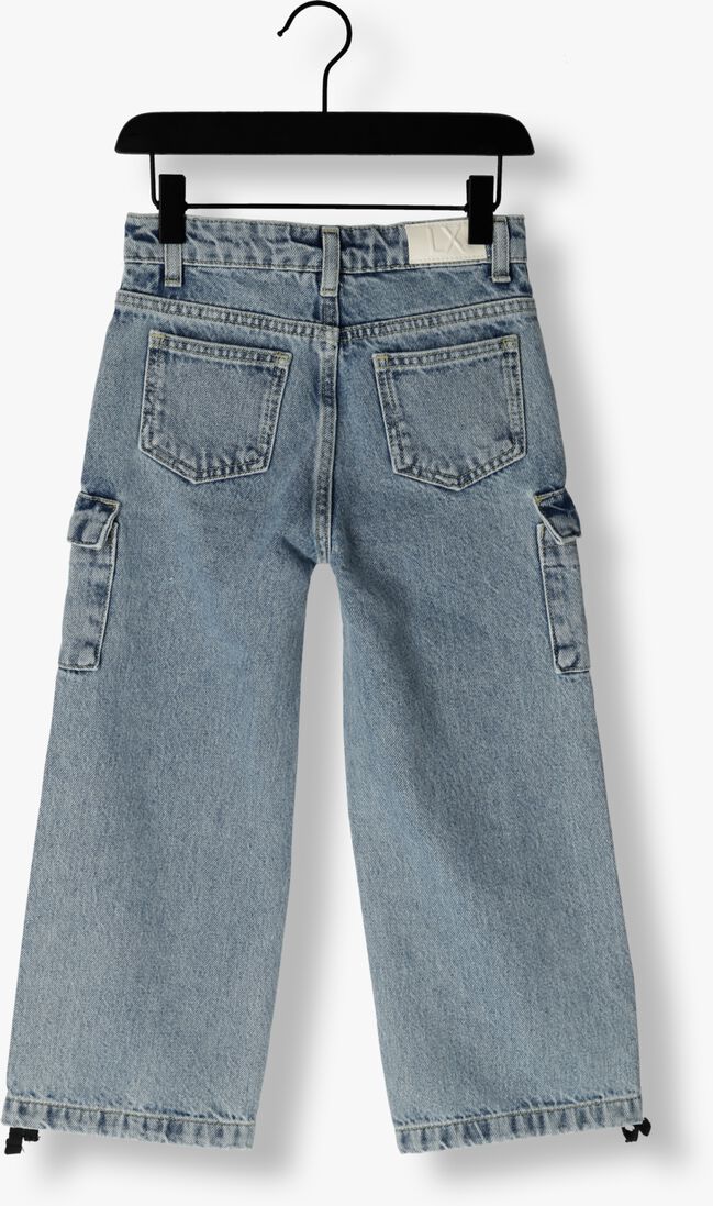 ALIX MINI blauwe alix mini wide jeans woven denim cargo pants
