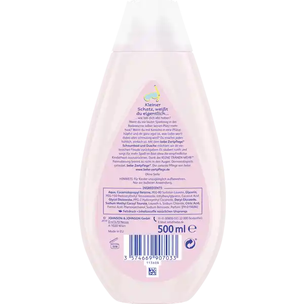 Schaumbad und Dusche