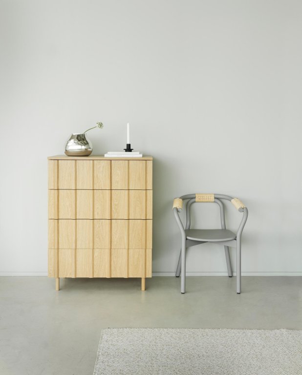 Normann Copenhagen Rib buffetkast Soft Black