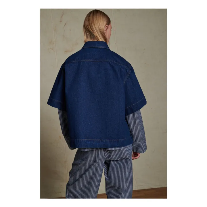 Soeur Chemise Antoinette Denim | Bleu indigo