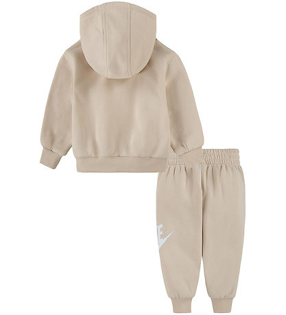 Nike Sweats?t - Sanddrift m. Hvid
