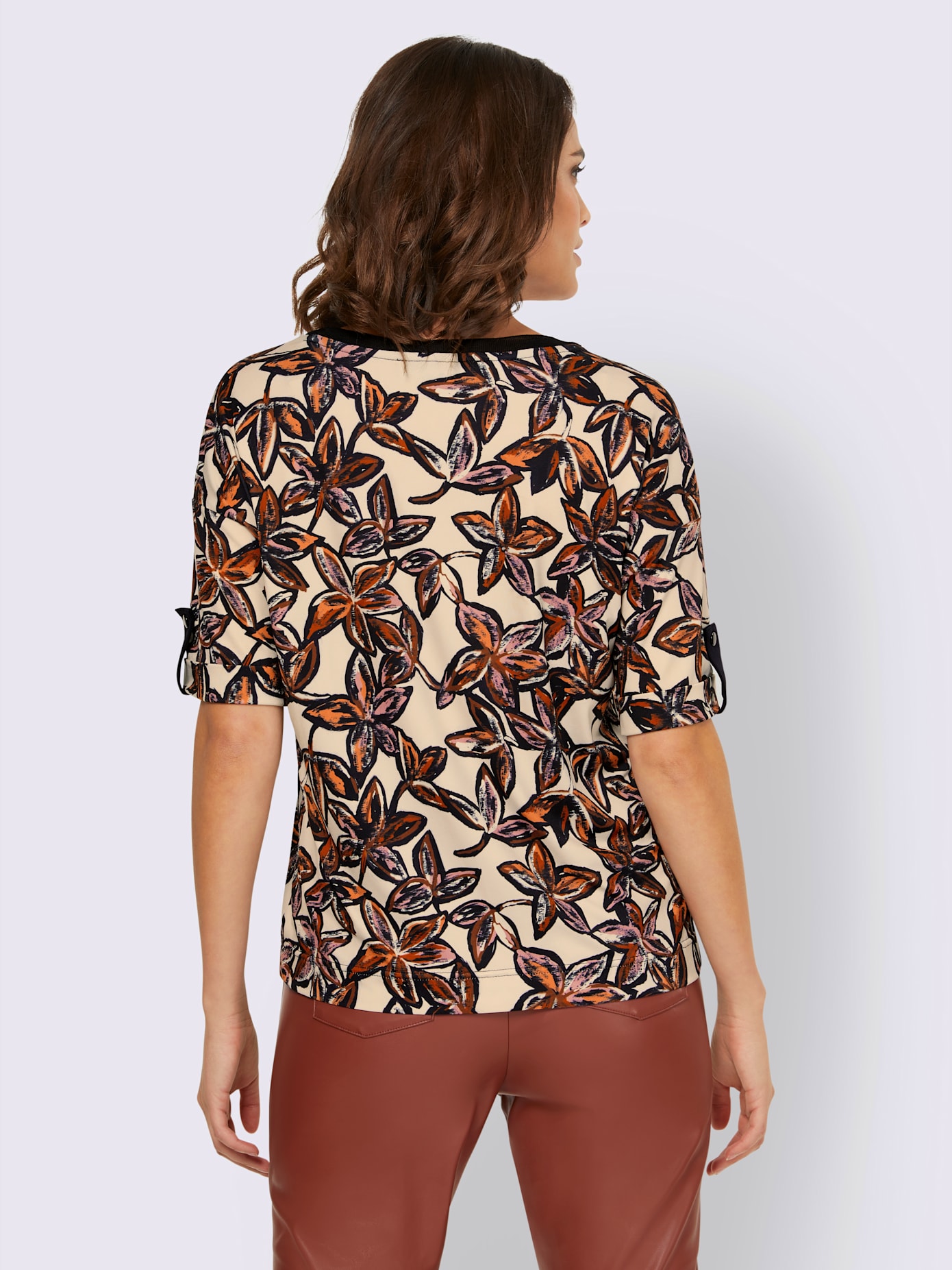 T-shirt imprimé élasthanne