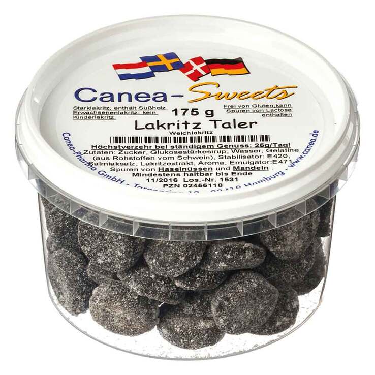Lakritz Taler Weichlakritz, 175 g