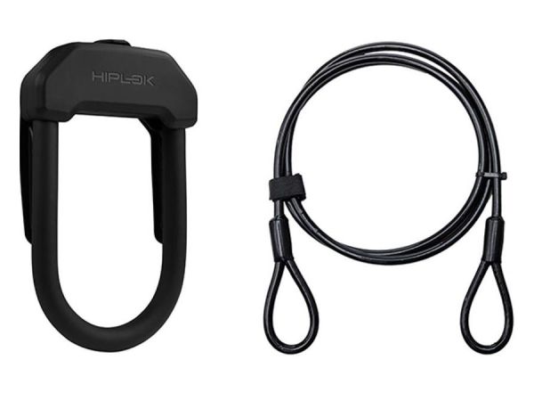 Hiplok DX Plus Godkendt Bøjlelås, Black