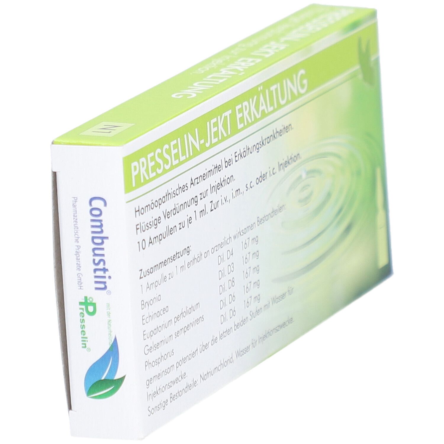PRESSELIN-Jekt Erkältung Ampullen