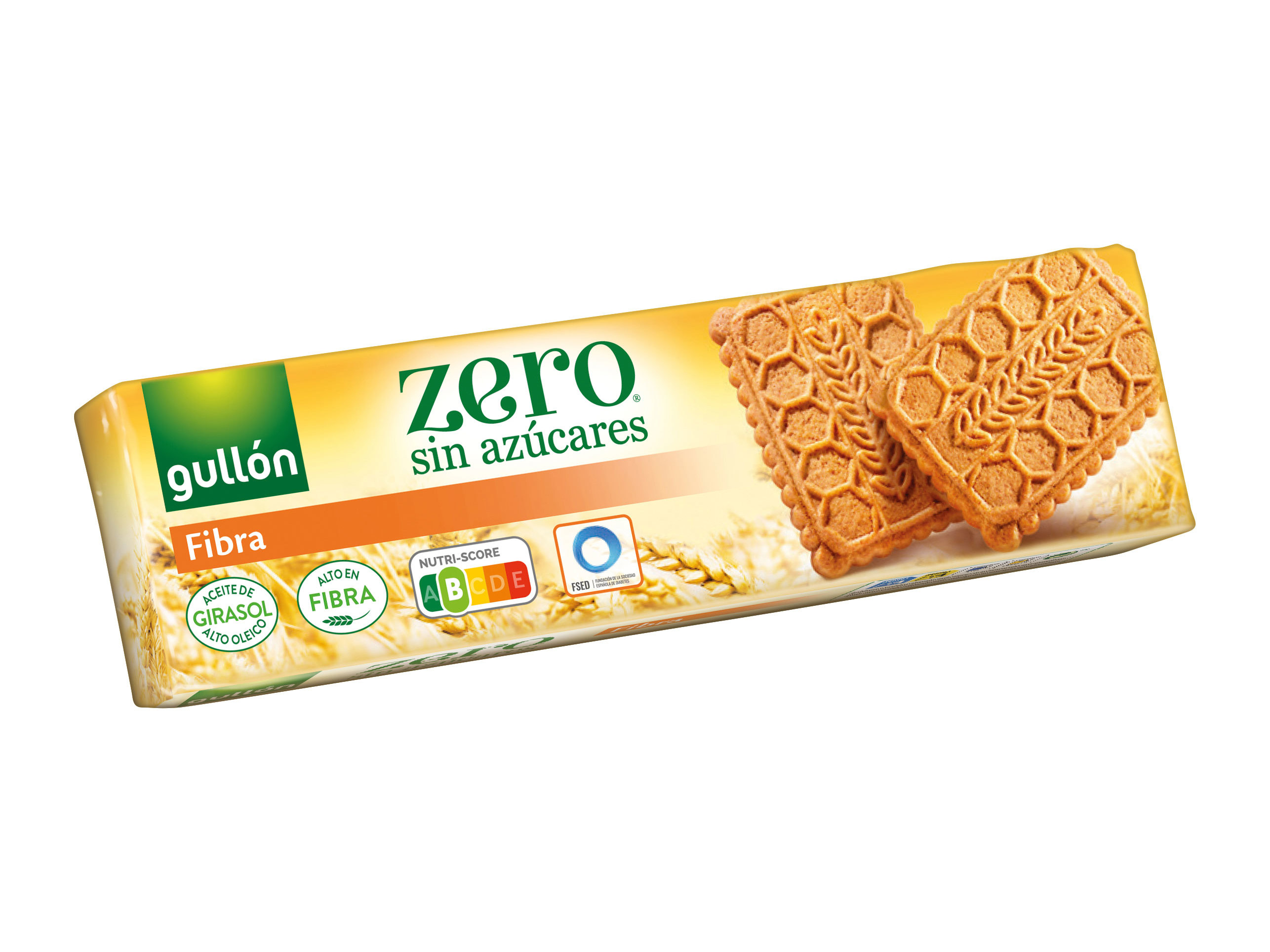 BOLACHA GULLON FIBRA ZERO SEM AÇÚCAR 150G