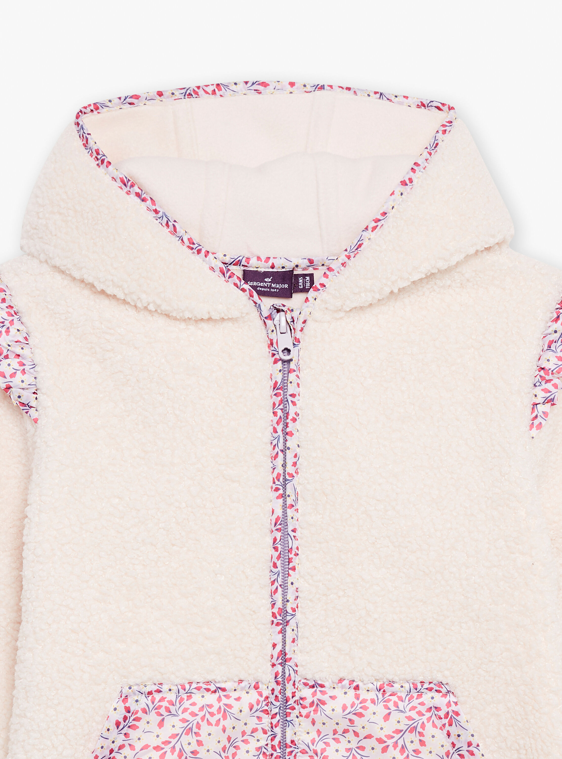 Cardigan Polaire Vanille