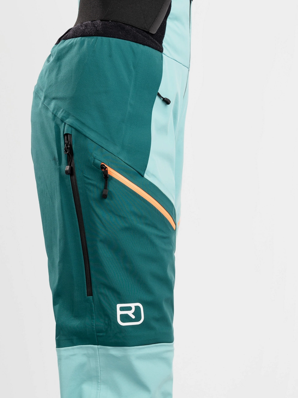 Ortovox 3L Guardian Shell Pants ice waterfall
