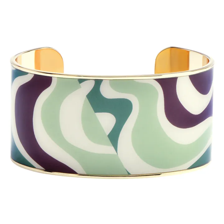 Bangle Up Manchette Ajustable Rosalia | Vert