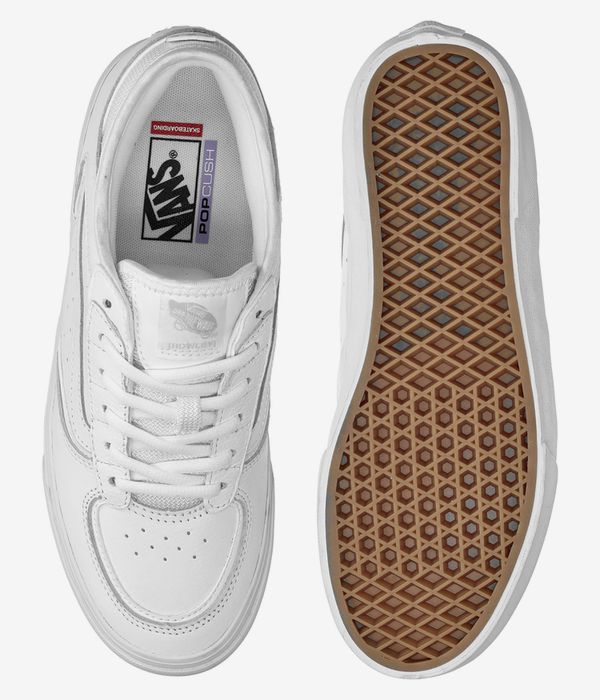 Vans Skate Rowley Leather Schuh (white white)