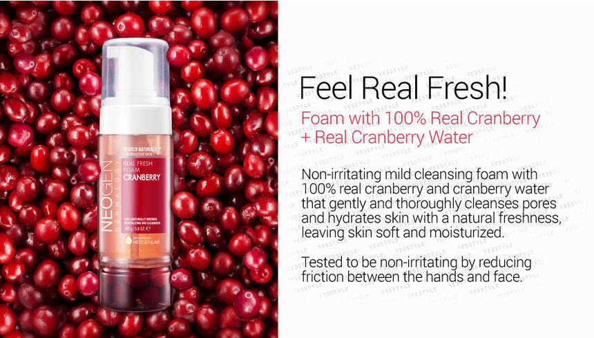 NEOGEN - Dermalogy Real Fresh Foam Cranberry