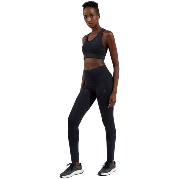 Collant running ODLO ESSENTIAL PRINT TIGHTS W BLACK