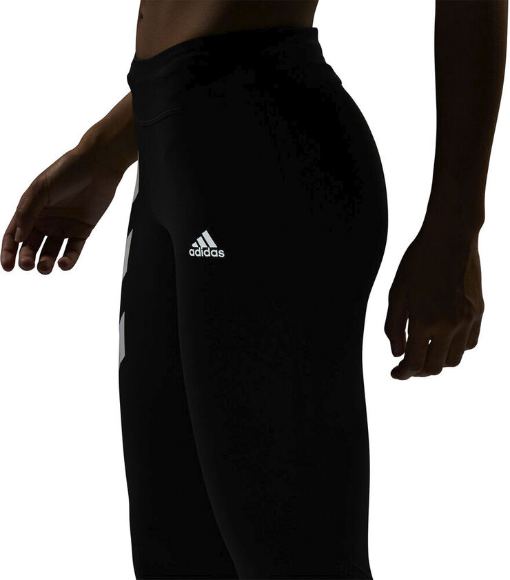 adidas Own The Run 3-Stripes Fast Tights Sort