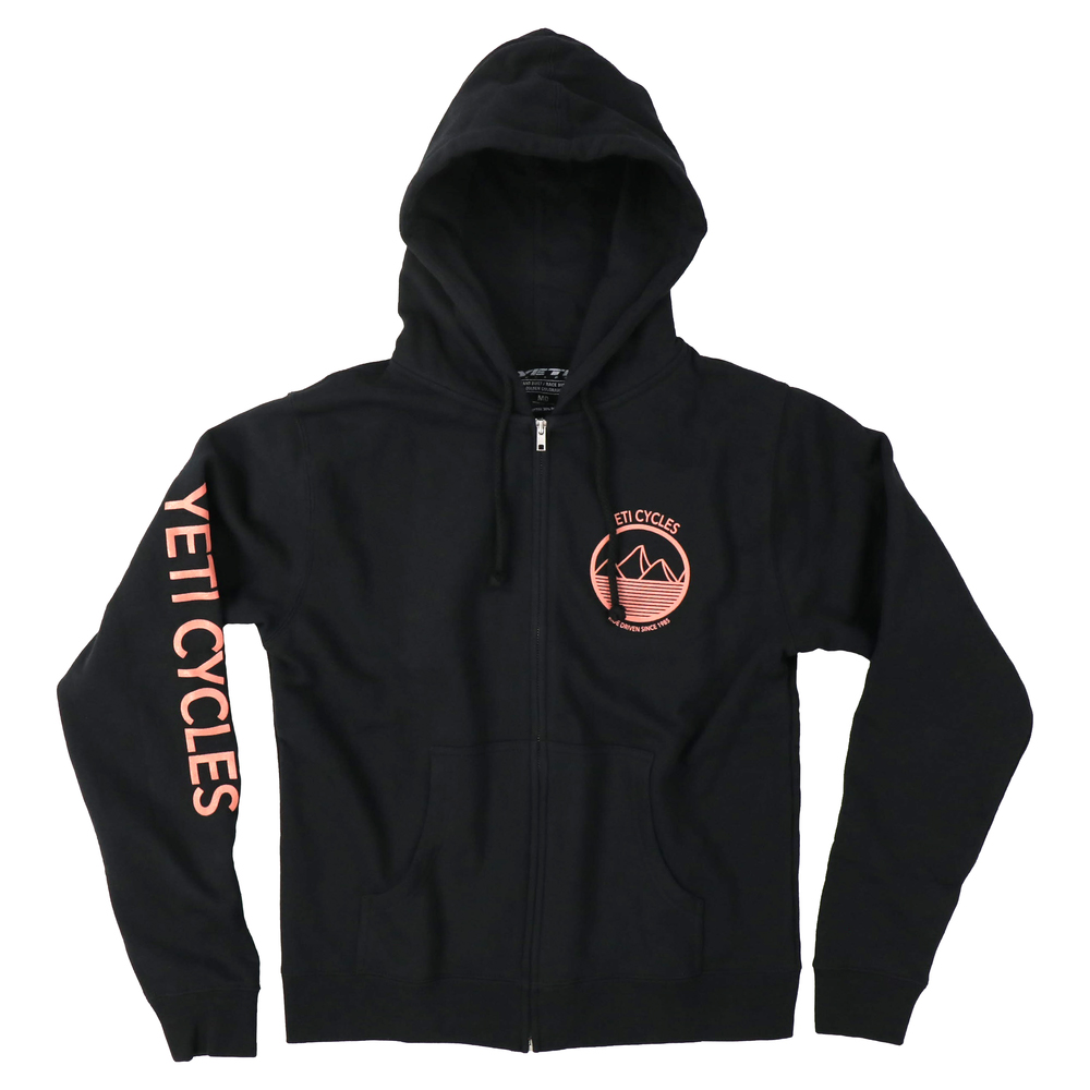 Mountain Wave Zip Hoodie Dame Black