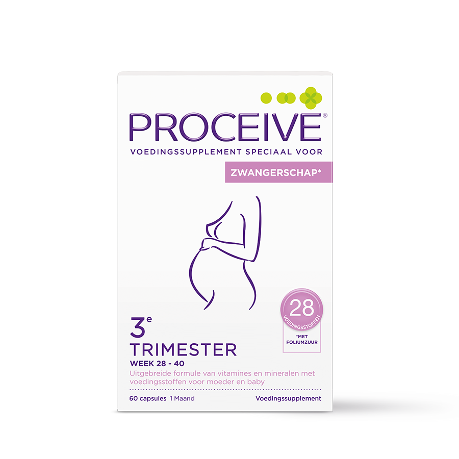 Proceive Zwangerschap Trimester 3 (60 capsules)