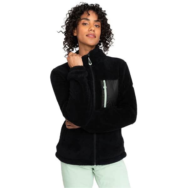 Veste polaire ROXY ALABAMA FULL ZIP OTLR TRUE BLACK