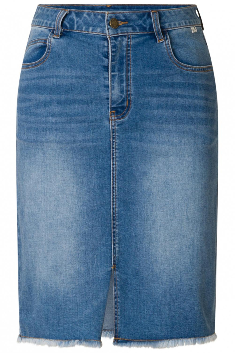 Ivy Beau blauwe dames rok
