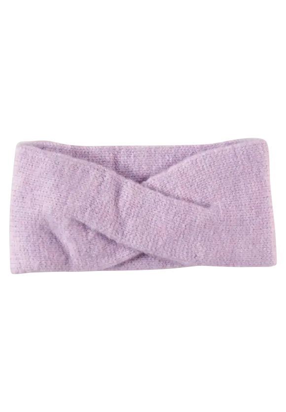 Strickmix Stirnband - soft pure lilac melange