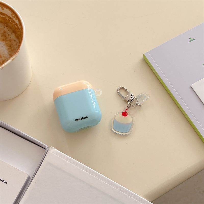 VanDi - Color Panel AirPods / Pro oortelefoonhoesje skin / cake charm / set
