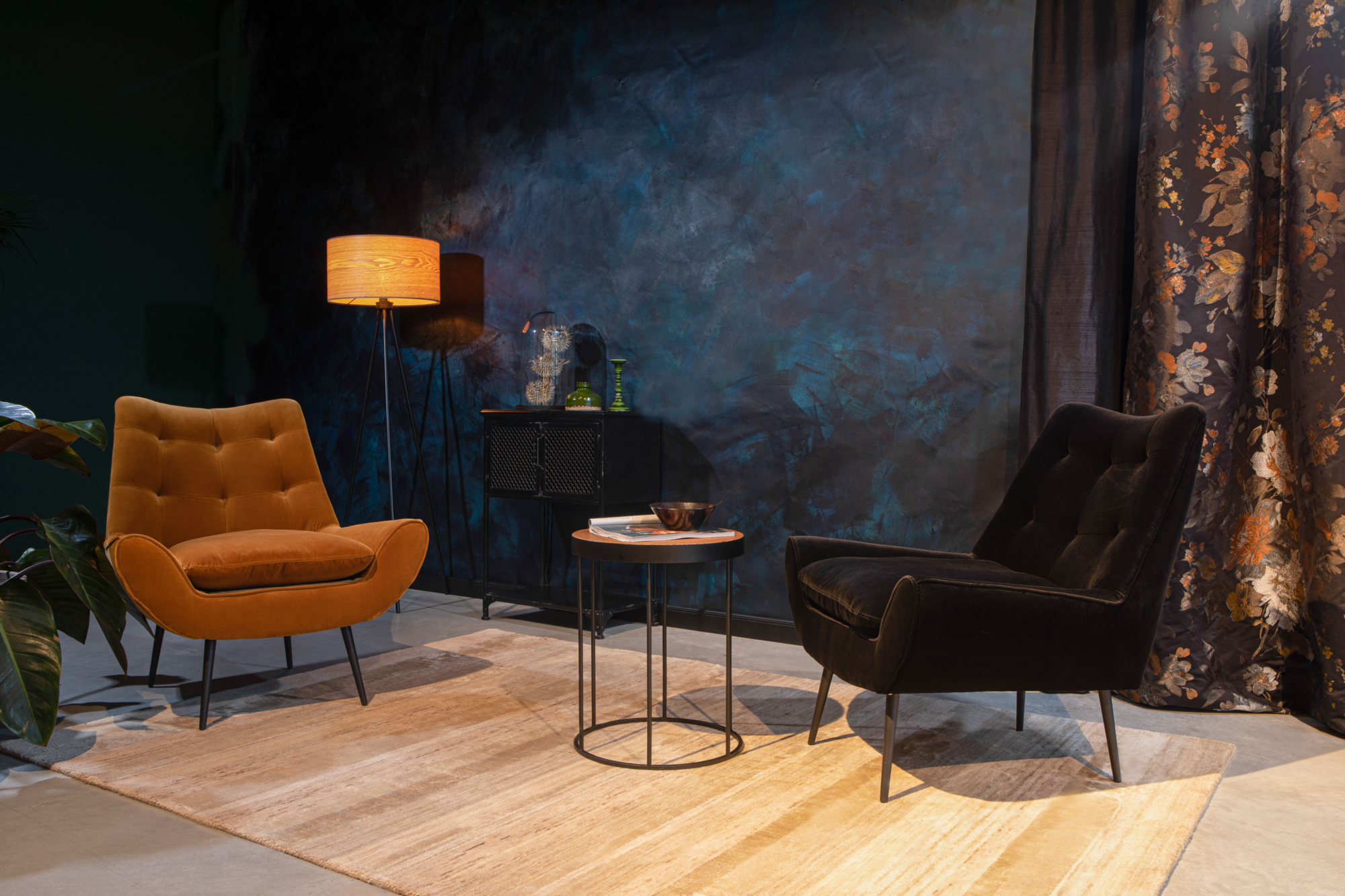 Dutchbone fauteuil Glodis Nero