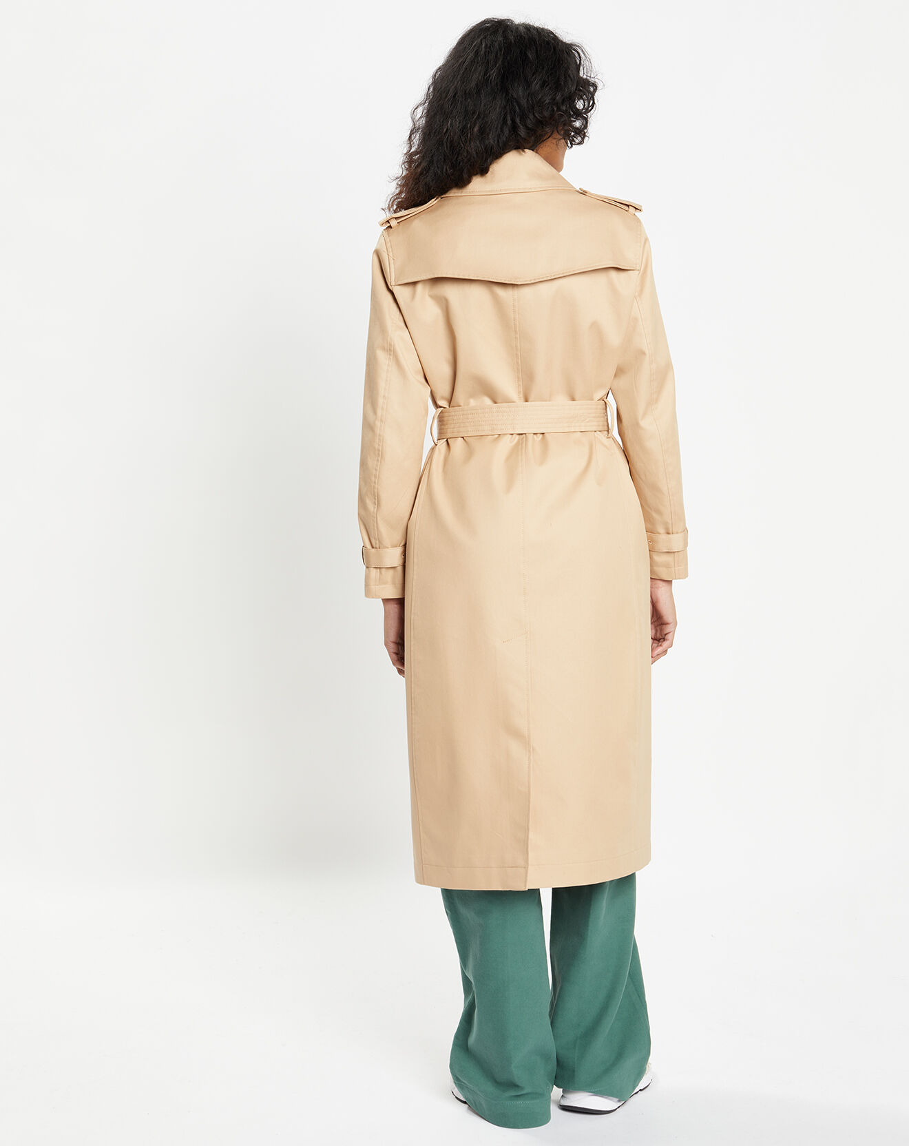 Jodhpur Imperméable trench Paxi Maxi beige clair