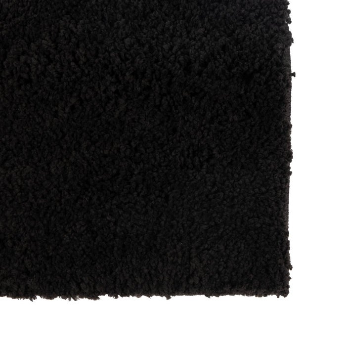 Sky Soft Badmat - Rechthoekig - Antislip achterkant - Zwart / 50 x 60 cm