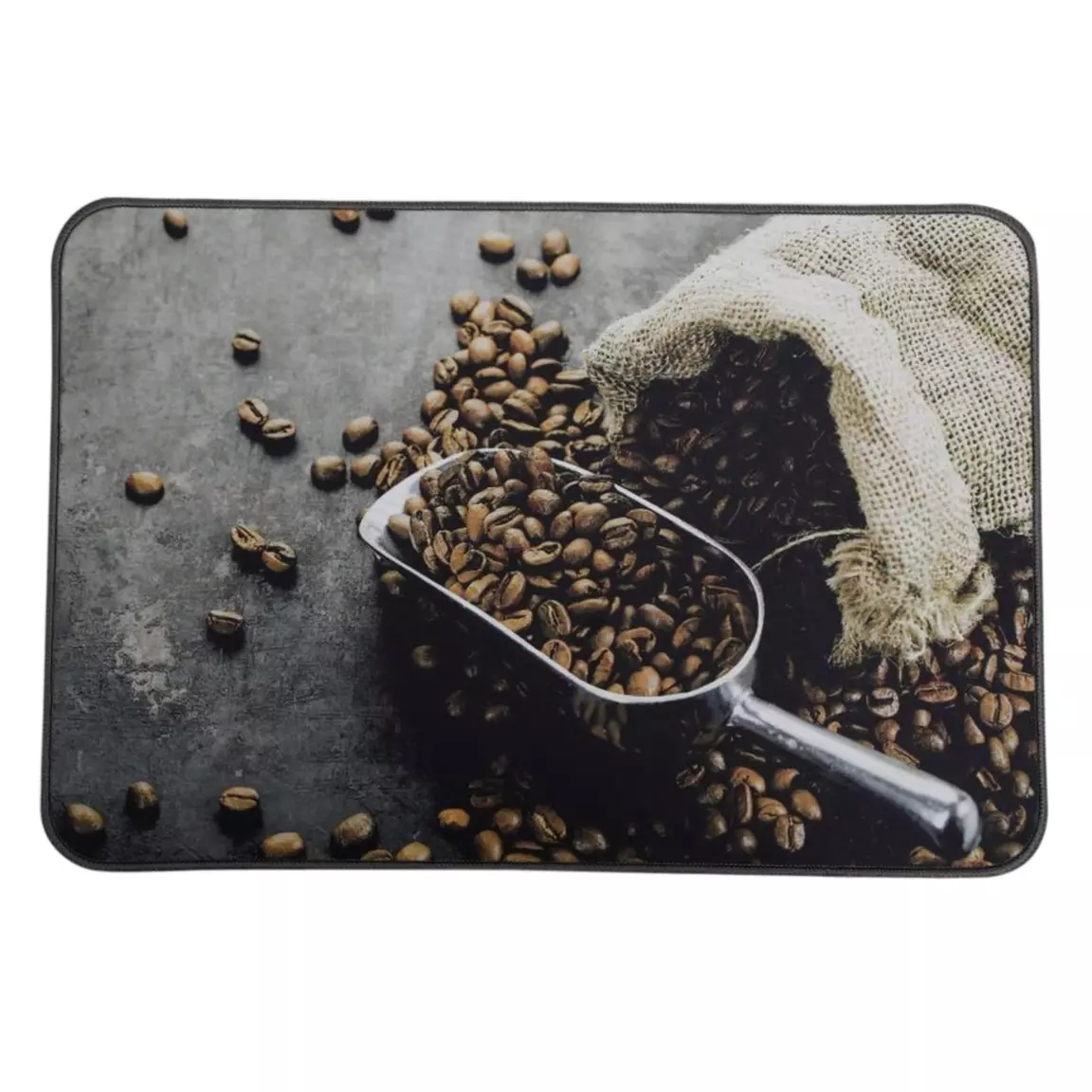 Tapis de cuisine (60 cm) Coffee Time Marron