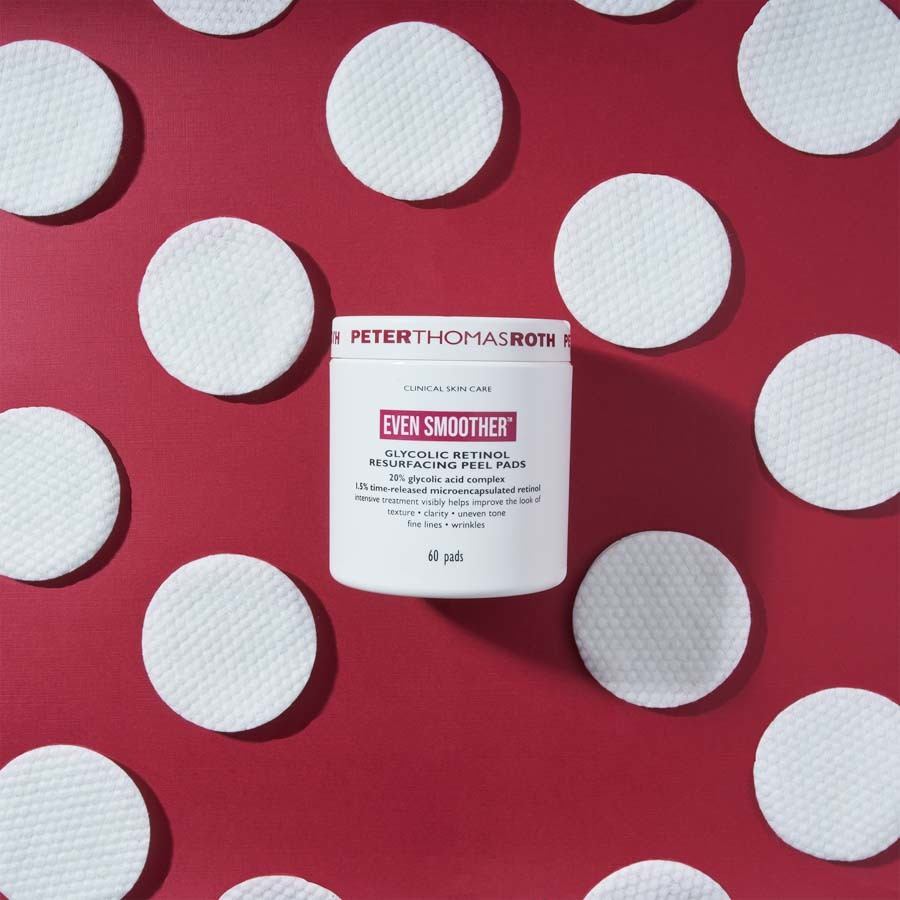 Peter Thomas Roth Even Smoother™ Glycolic Retinol Resurfacing Peel Pads 60pcs