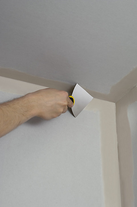 Spatule de plâtrier pour angle Stanley inox