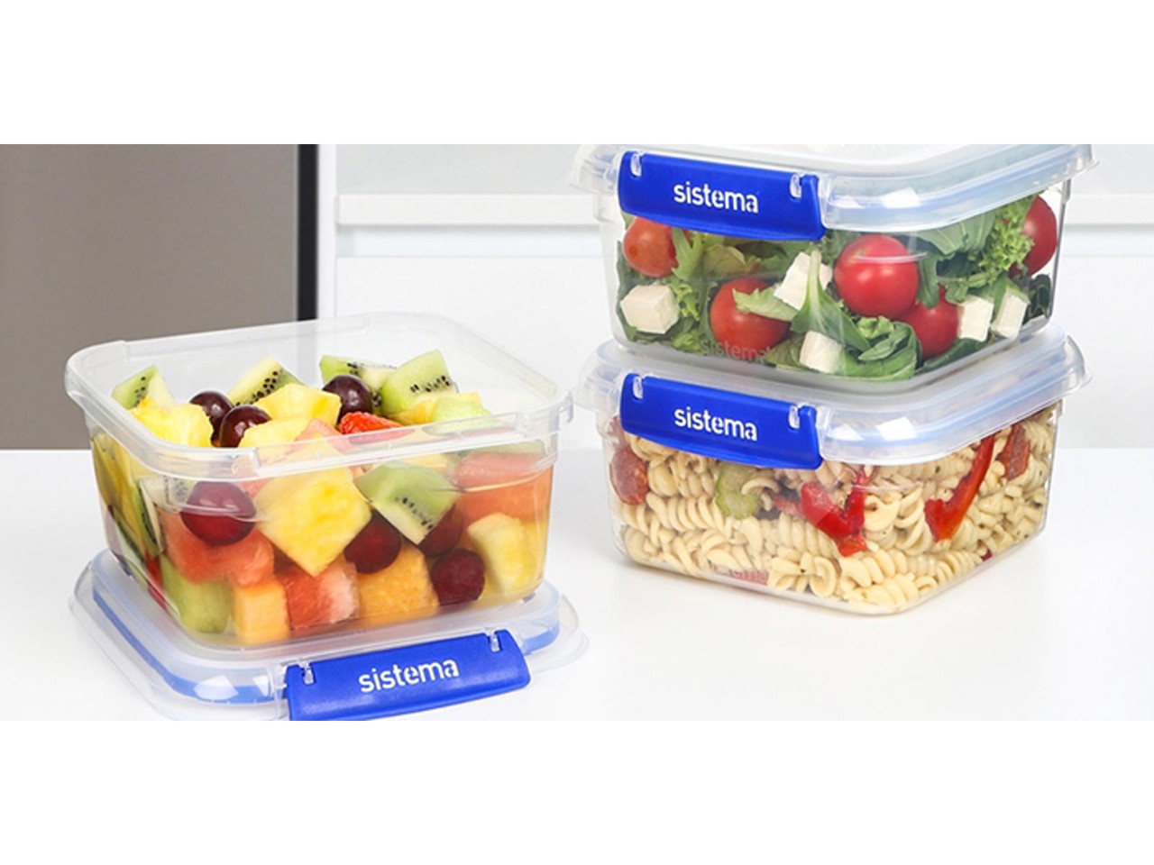 Square Klip It Plus 3Pack 1.15L