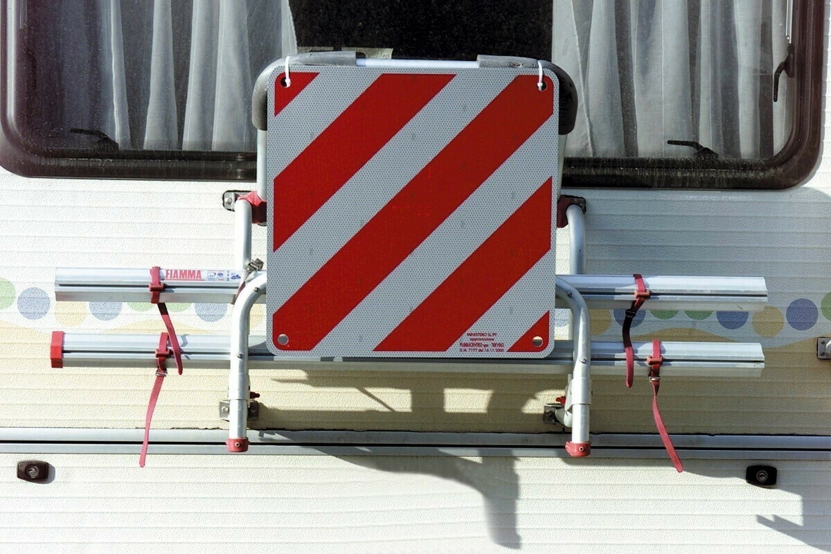 Brunner Zebra Warnschild Aluminium Italien